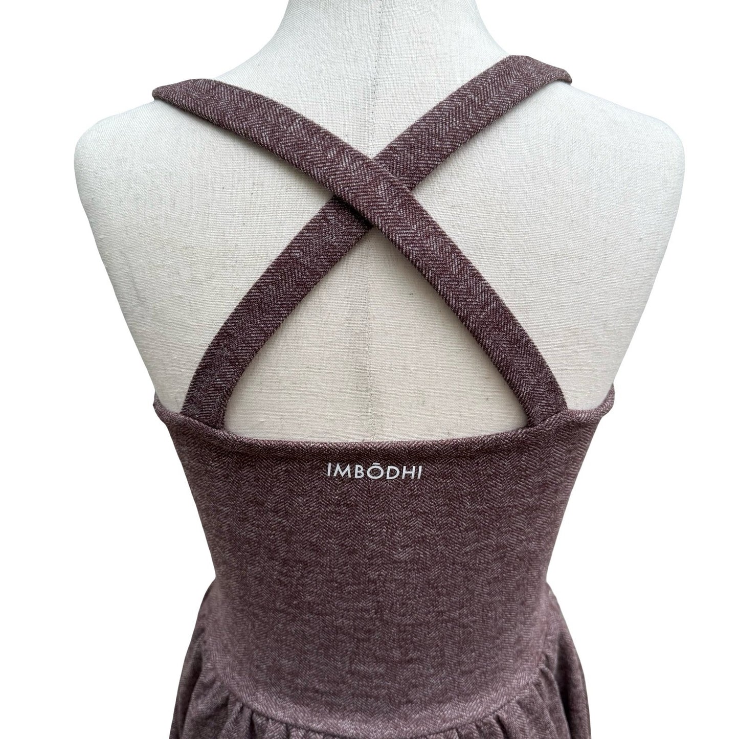 Imbodhi Athleisure Herringbone Knit Harem Jumpsuit Sustainable Yoga Loungewear S