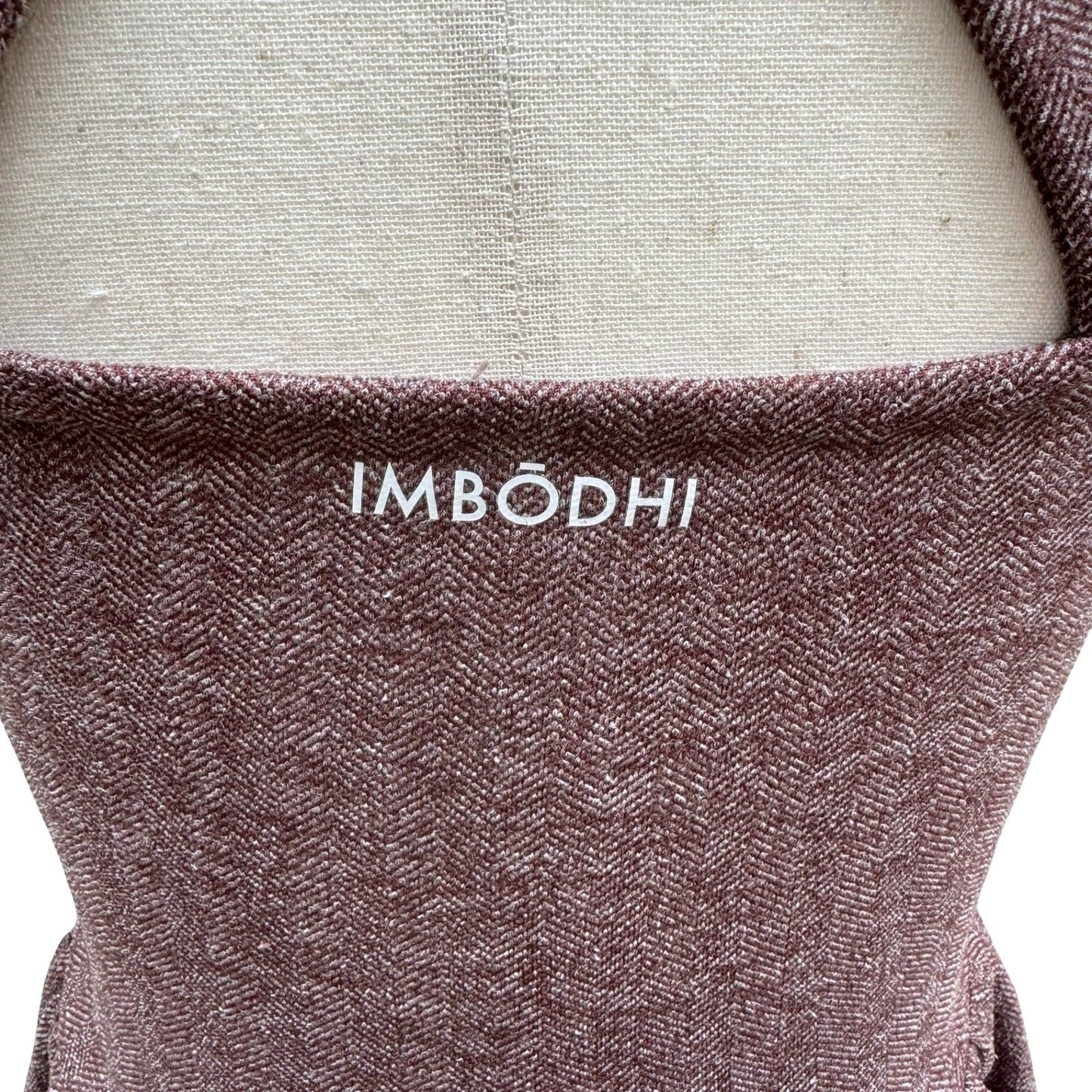 Imbodhi Athleisure Herringbone Knit Harem Jumpsuit Sustainable Yoga Loungewear S
