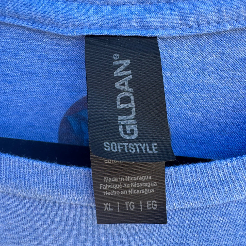 Nirvana Nevermind Spoof Drain The Pool Gildan NYF Beer Shirt Blue Unisex Gildan XL