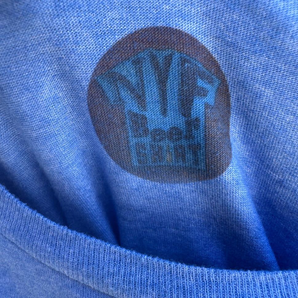 Nirvana Nevermind Spoof Drain The Pool Gildan NYF Beer Shirt Blue Unisex Gildan XL