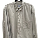 Switch Eddie Bauer AKA Vintage Mens Khaki Tan Cotton Twill Button Down Shirt 17 36/37 3 image