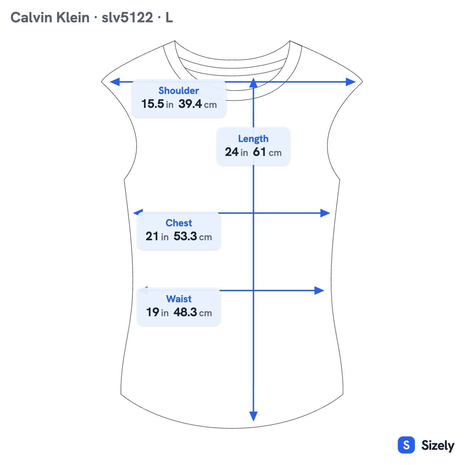Calvin Klein Minimalist Preppy Nautical Layering Striped Sleeveless Blouse L