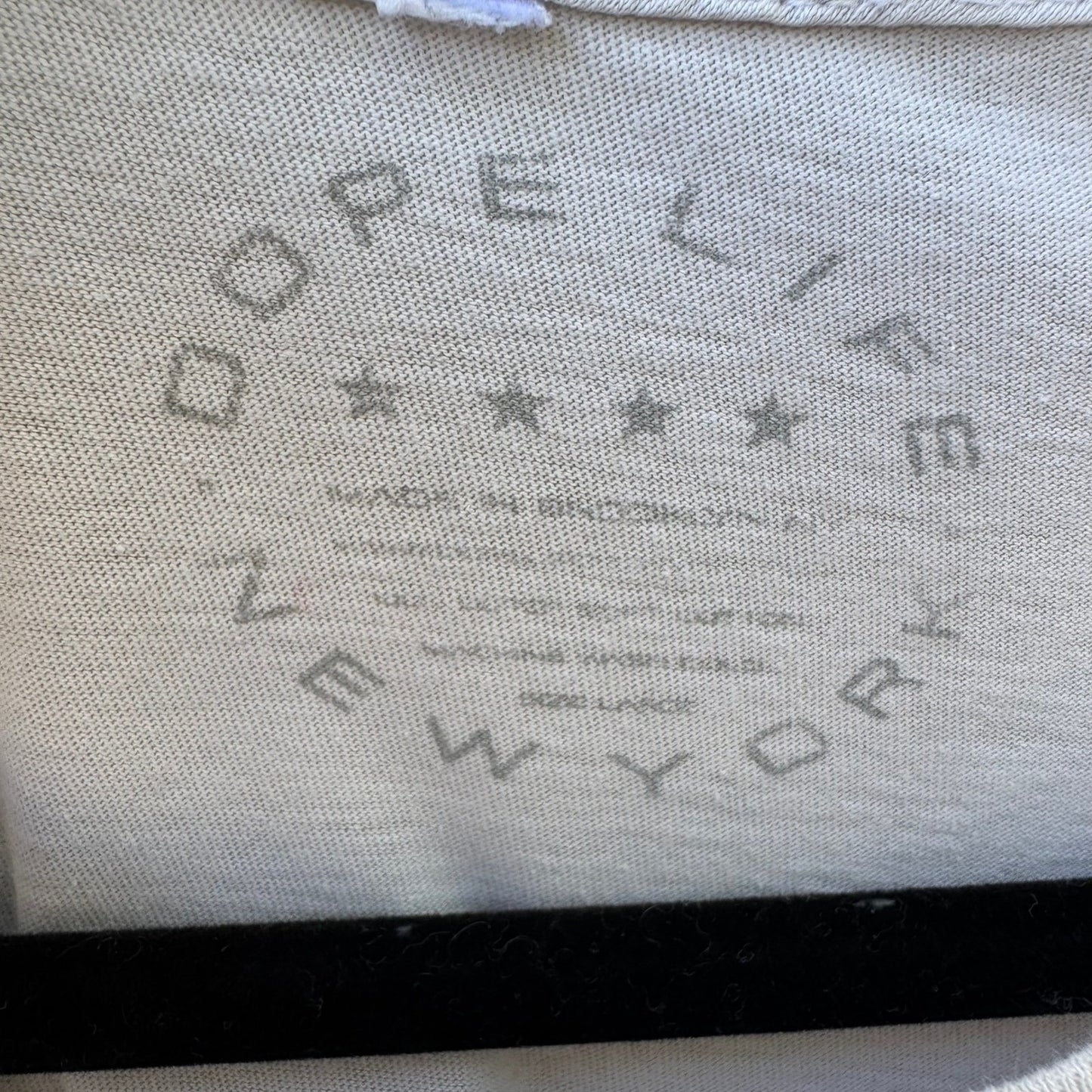 Dope Life New York Graphic Shirt Streetwear Brooklyn Made Tee Urban Gray Mens L