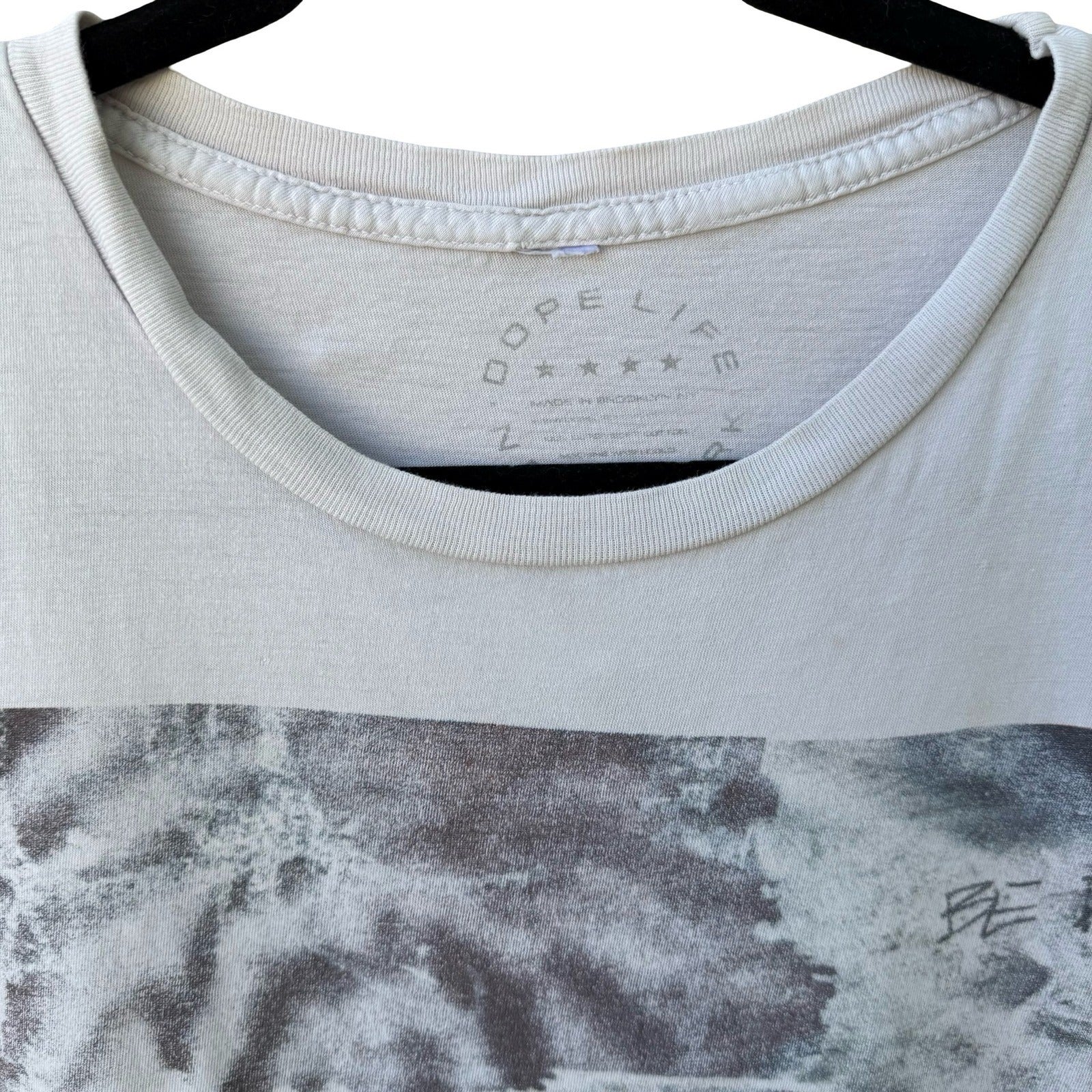 Dope Life New York Graphic Shirt Streetwear Brooklyn Made Tee Urban Gray Mens L