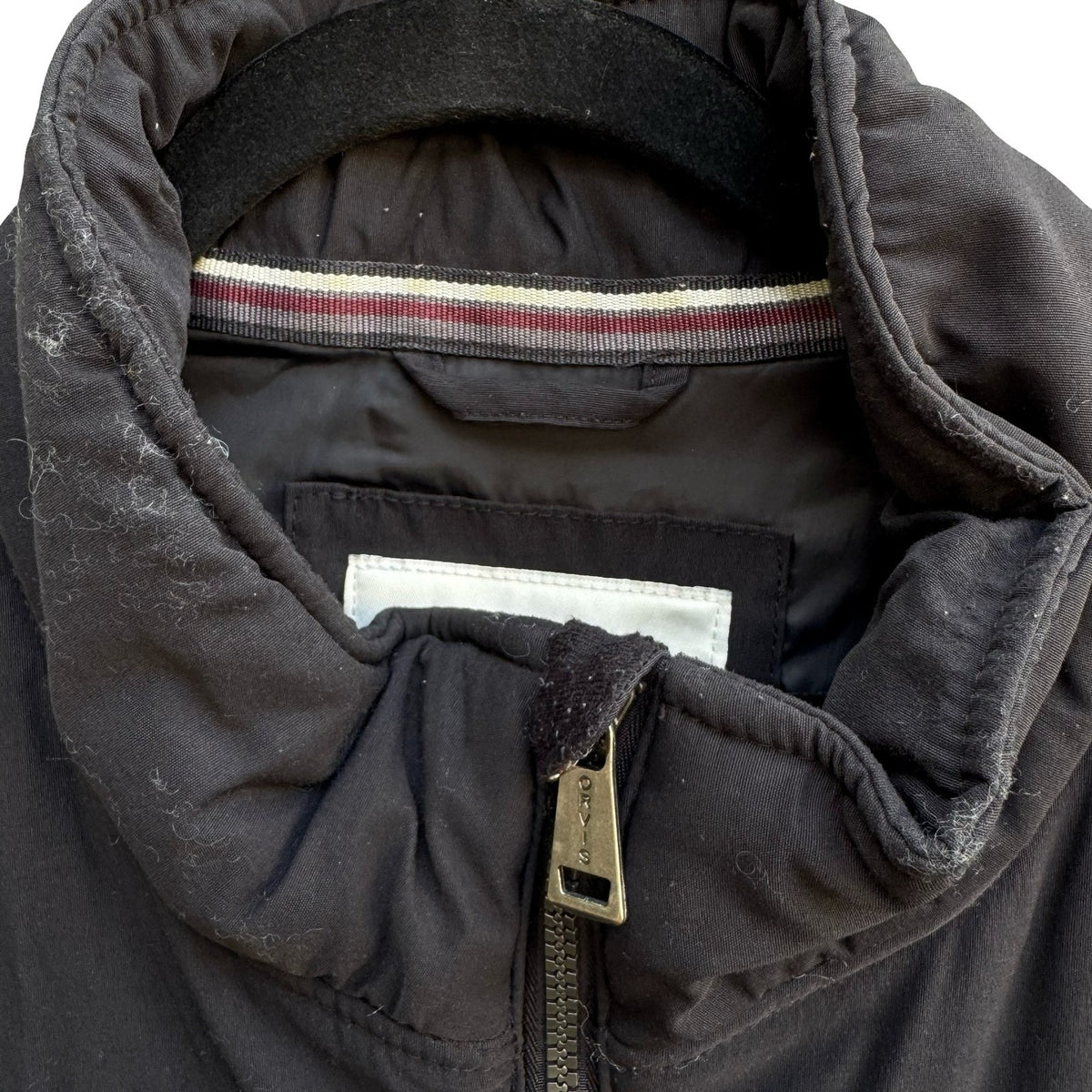 Orvis Quilted Zip Puffer Gorpcore Outdoor Utility Hiking Vest Black Mens XXL