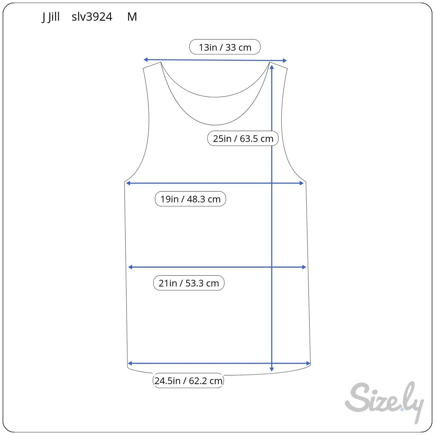 J. Jill Wearever White Scoop Neck Tank Top Sleeveless Rayon Stretch Size M