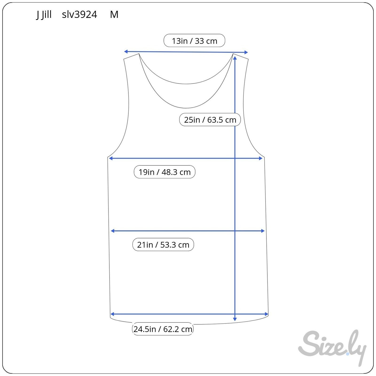 J. Jill Wearever White Scoop Neck Tank Top Sleeveless Rayon Stretch Size M