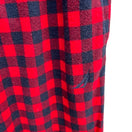 Switch Nautica Sleepwear Mens Red Black Plaid Flannel Elastic Waist Pajama Pants - M 3 image