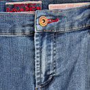 Switch Z. Cavaricci Vintage Dumpster Girl Low Rise Blue Womens Bootcut Denim Jeans 13 2 image