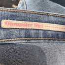 Switch Z. Cavaricci Vintage Dumpster Girl Low Rise Blue Womens Bootcut Denim Jeans 13 3 image