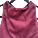 Switch Betsey Johnson Performance Ribbed Racerback Crop Top M Gym Yoga Workout Gorpcore 3 image