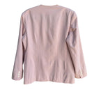 Switch Bentley Vintage 80s Womens Pastel Pink Double-Breasted Preppy Blazer Jacket 6 3 image
