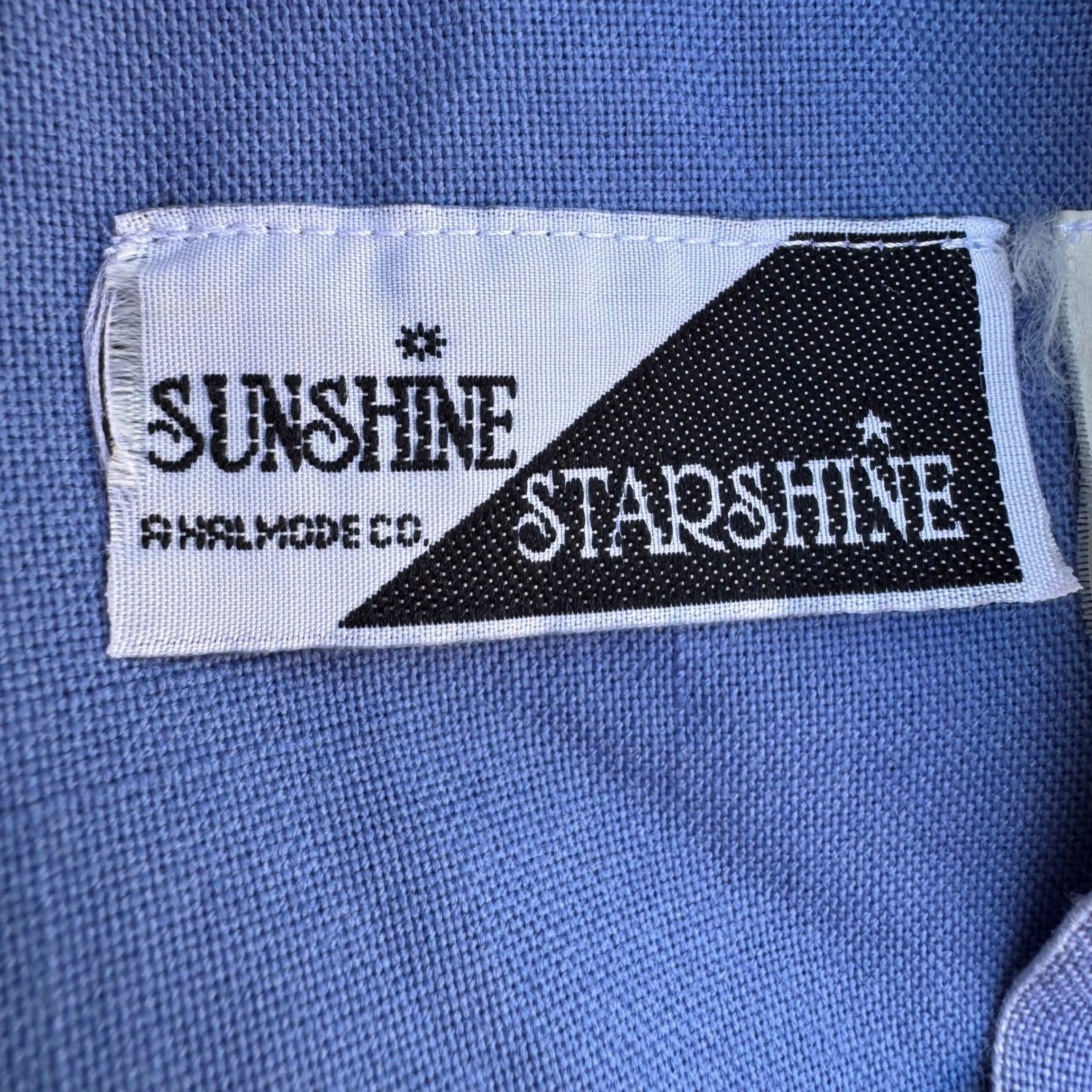 Sunshine Starshine Vintage 80s Retro Nautical Skirt Suit Striped Trim Blue 8