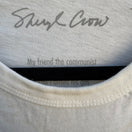 Switch Sheryl Crow Graphic Baseball Tee White Fancy Ride Motorcycle Americana Medium 2 image