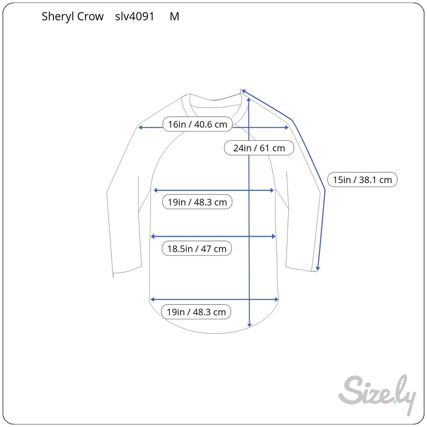 Sheryl Crow Graphic Baseball Tee White Fancy Ride Motorcycle Americana Medium