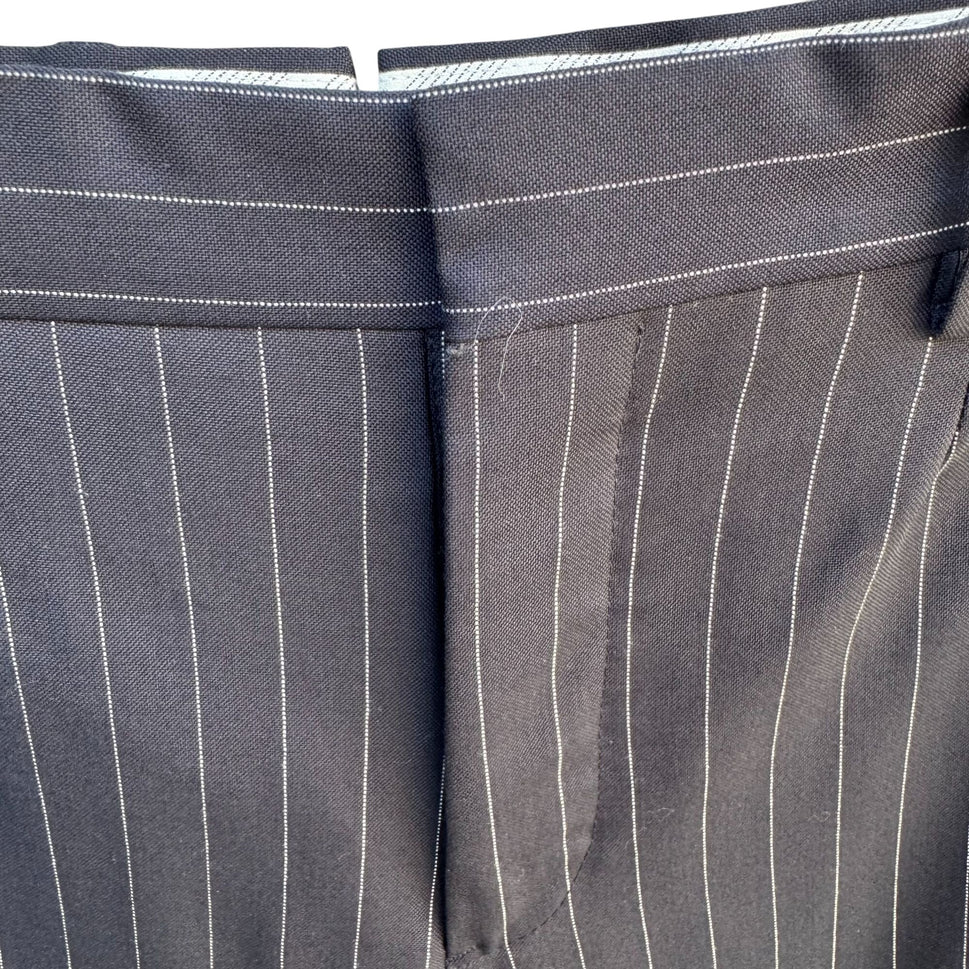 Brooks Brothers Black Fleece 1818 Thom Brown Italian Wool Mens Pinstripe Suit