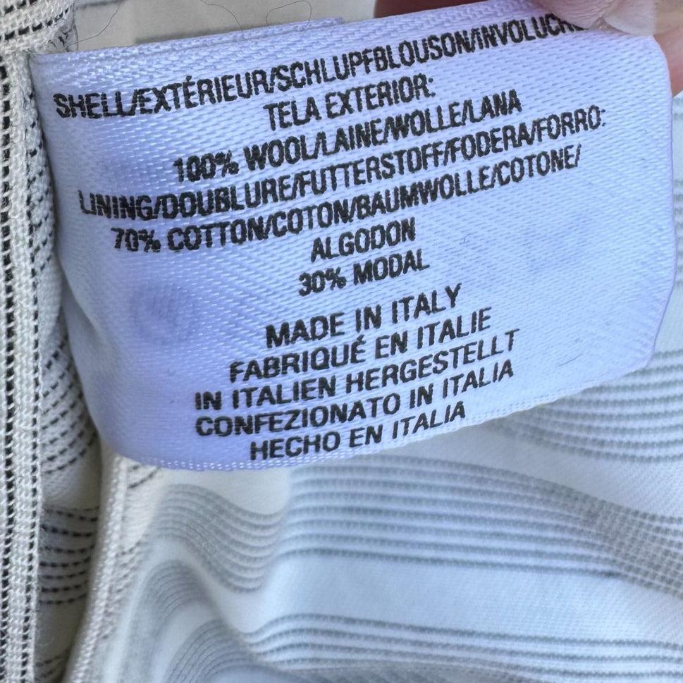 Brooks Brothers Black Fleece 1818 Thom Brown Italian Wool Mens Pinstripe Suit