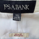 Switch Jos A Bank Coastal Minimalist Slim Fit Linen Cotton Suit Vest White Mens XL 2 image