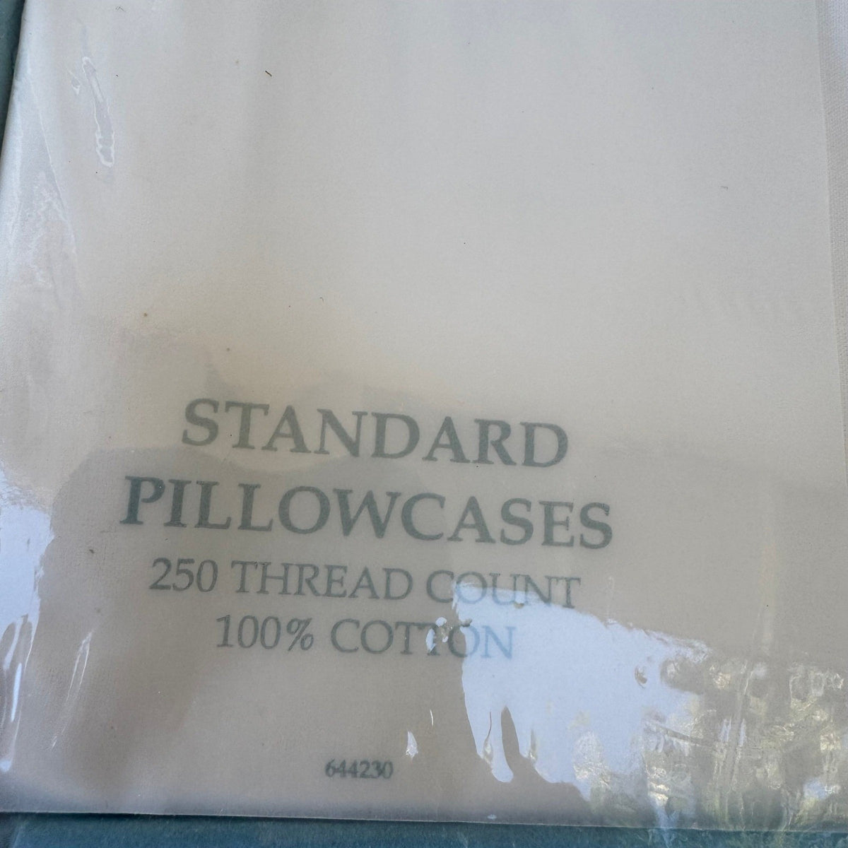 D. Porthault Dan River Chaumont Embroidered Pillowcase Set Cream Standard Size