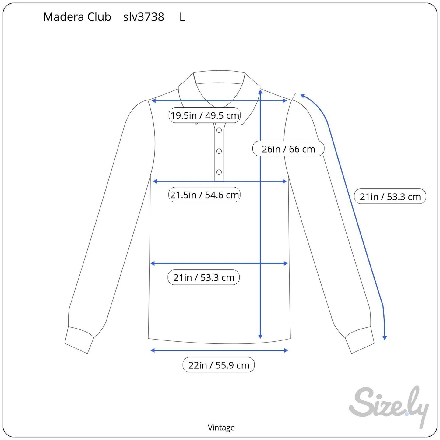 Madera Club Vintage Mens L Long Sleeve Polo Shirt Black White Geometric Print