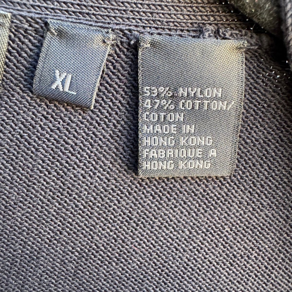 DKNY Minimalist Preppy Quiet Luxury V-Neck Layering Knit Sweater Black Mens XL