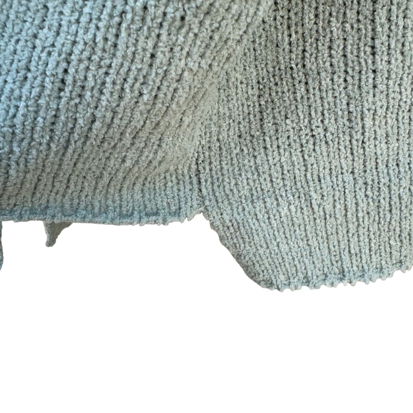 Hint Of Mint Womens Dried Sage Pullover Tie Sleeves Knit Tunic Sweater New XL