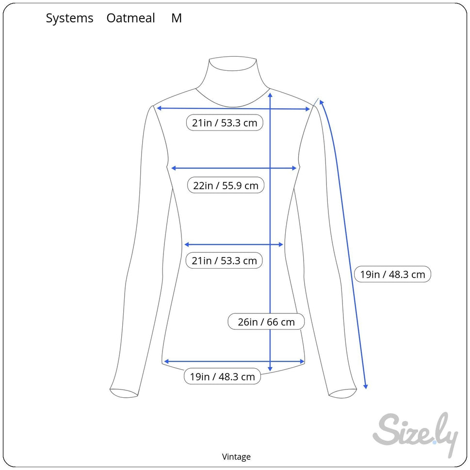 Systems By FWM Fenn Wright Manson Beige Chunky Knit Turtleneck Sweater Womens M
