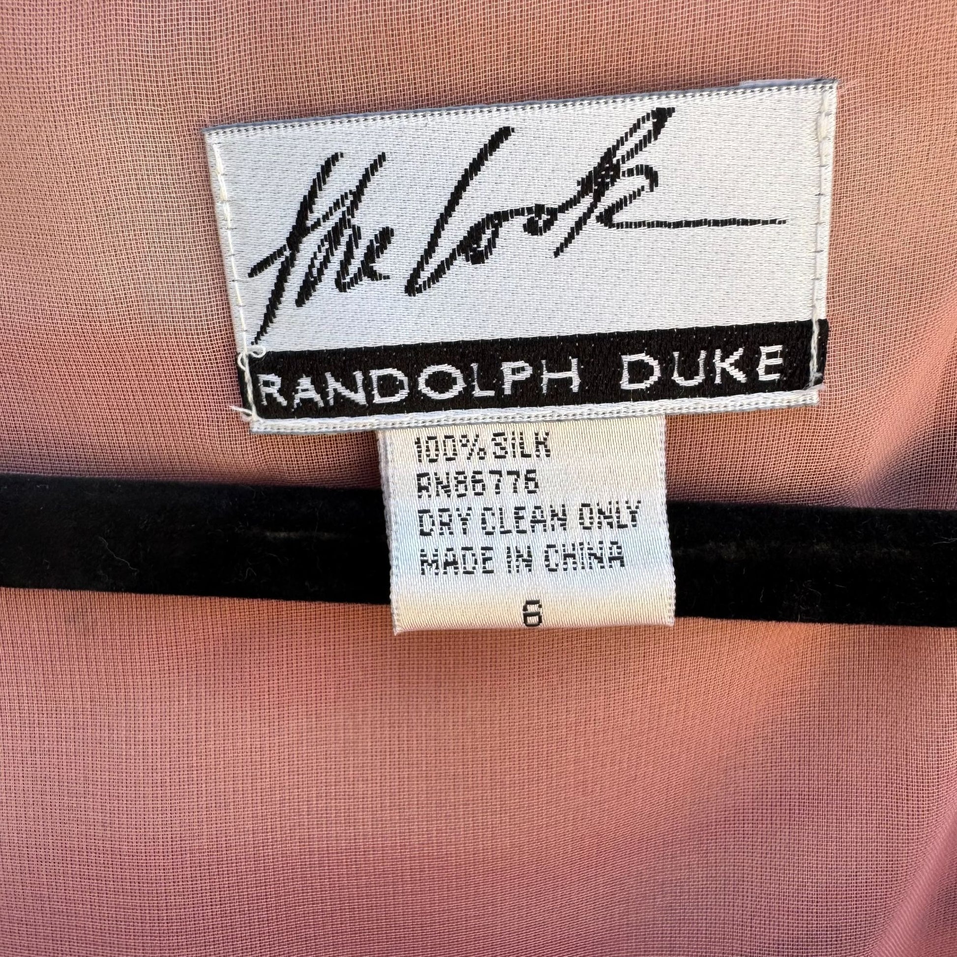 Randolph Duke The Look Sheer Silk Striped Button-Up Shirt & Sleeveless Top Set 6