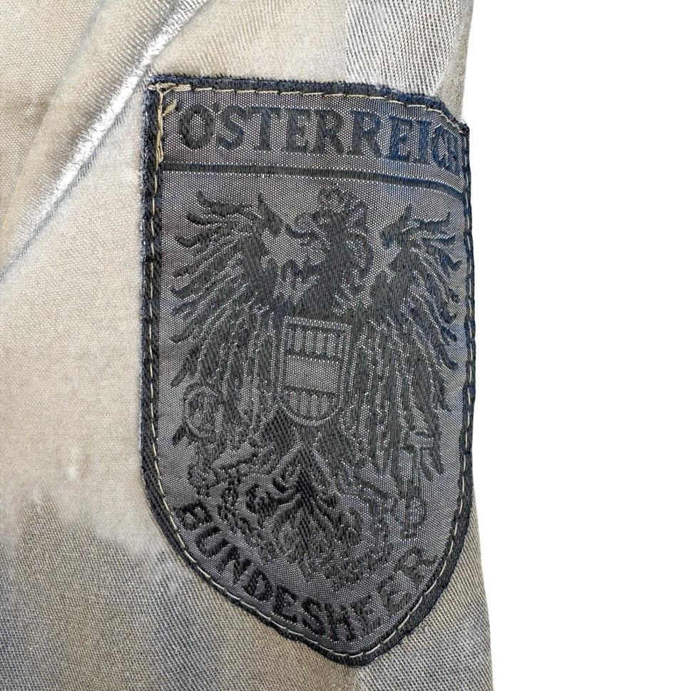 Kraml-Steyr Austrian Military Bundesheer Patch Field Shirt Gorpcore Green Mens L