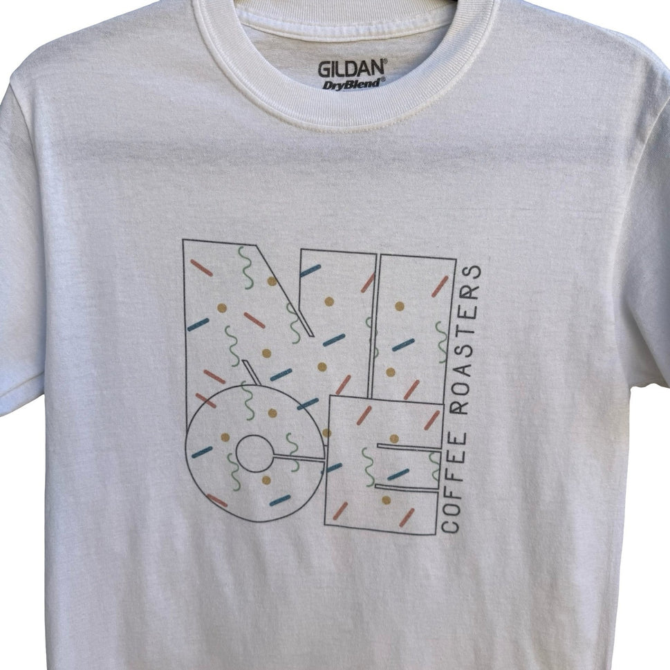 Nice Barista Coffee Roaster Graphic T-Shirt Be Nice Indie Gildan HIpster White S