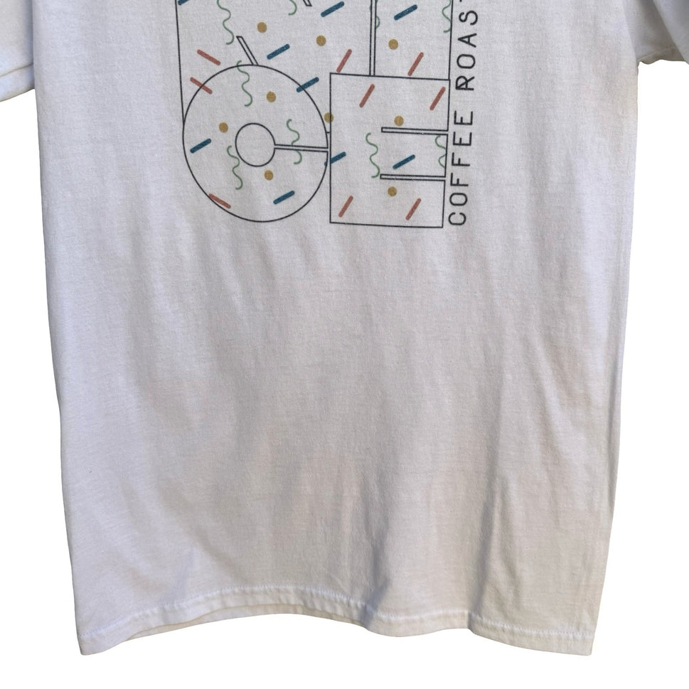 Nice Barista Coffee Roaster Graphic T-Shirt Be Nice Indie Gildan HIpster White S