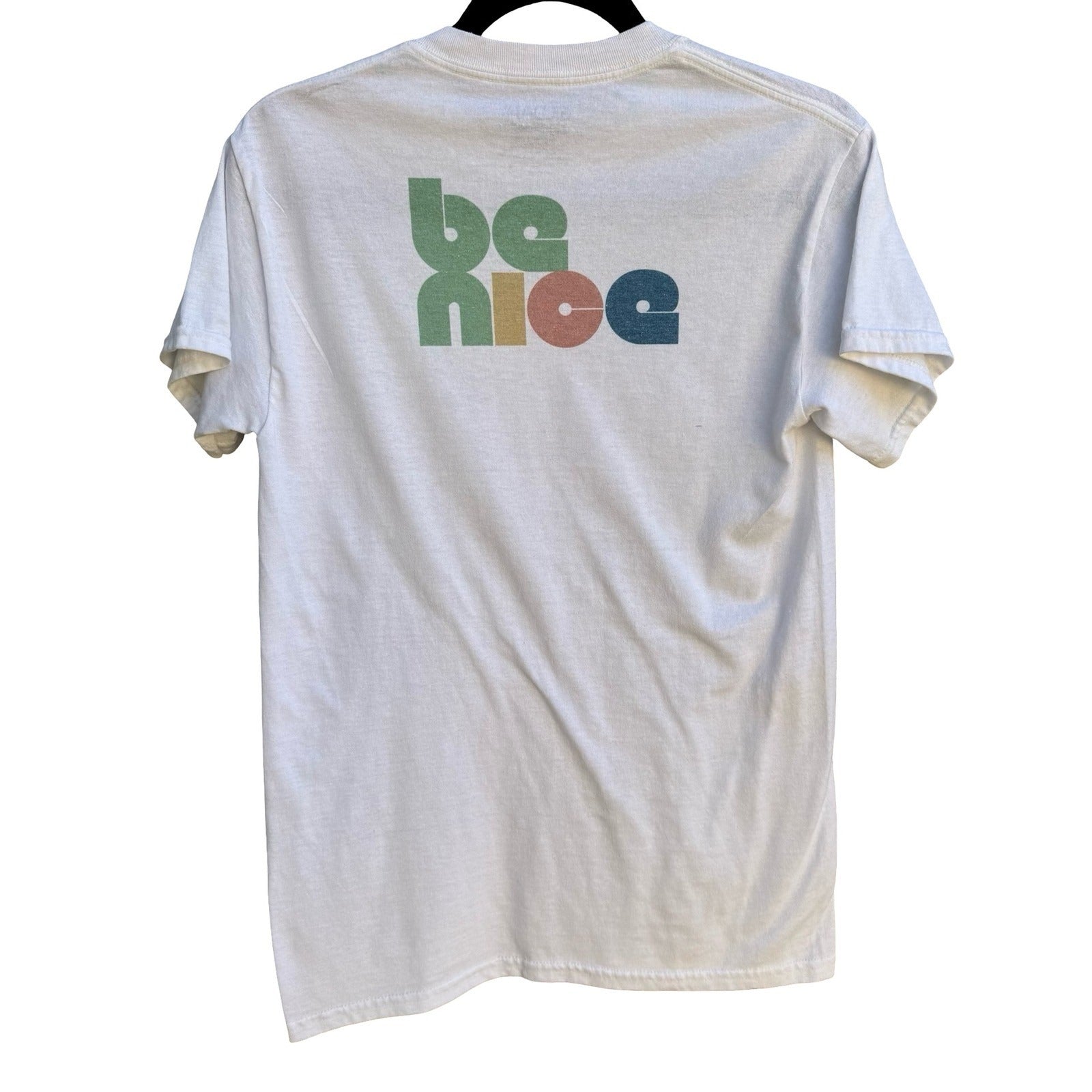 Nice Barista Coffee Roaster Graphic T-Shirt Be Nice Indie Gildan HIpster White S