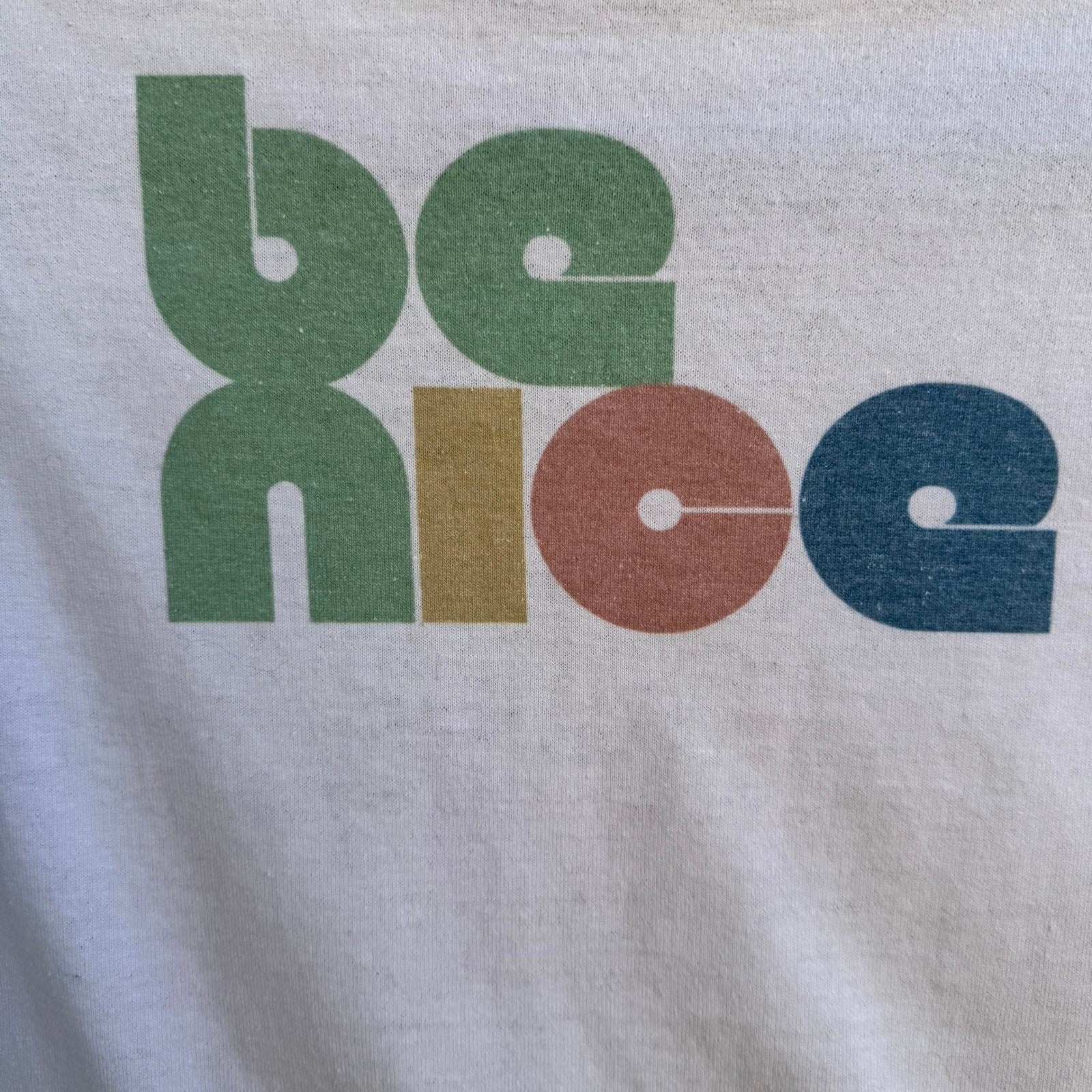 Nice Barista Coffee Roaster Graphic T-Shirt Be Nice Indie Gildan HIpster White S