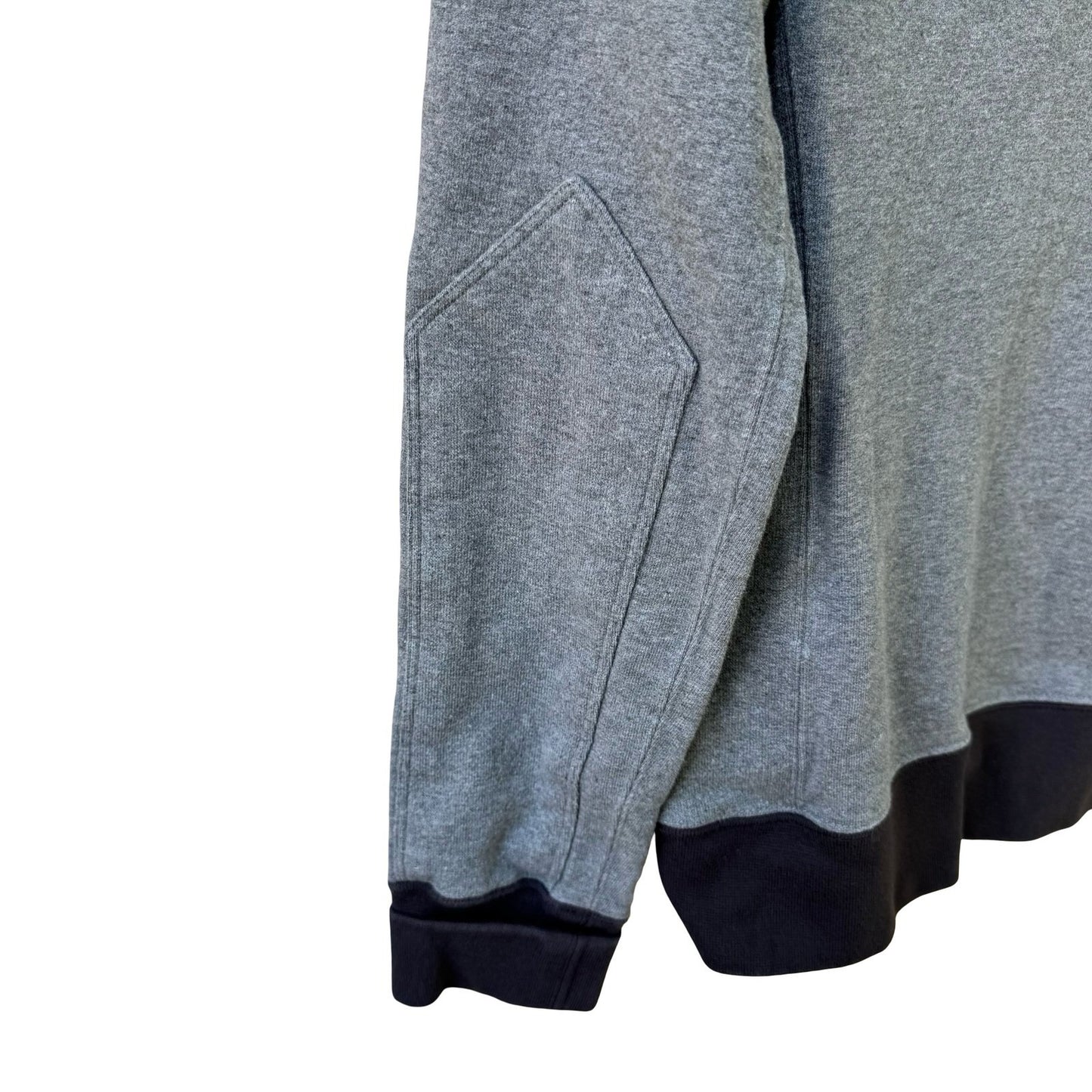 American Giant 100% Cotton Sustainable Gorpcore Full Zip Sweatshirt Grey S USA