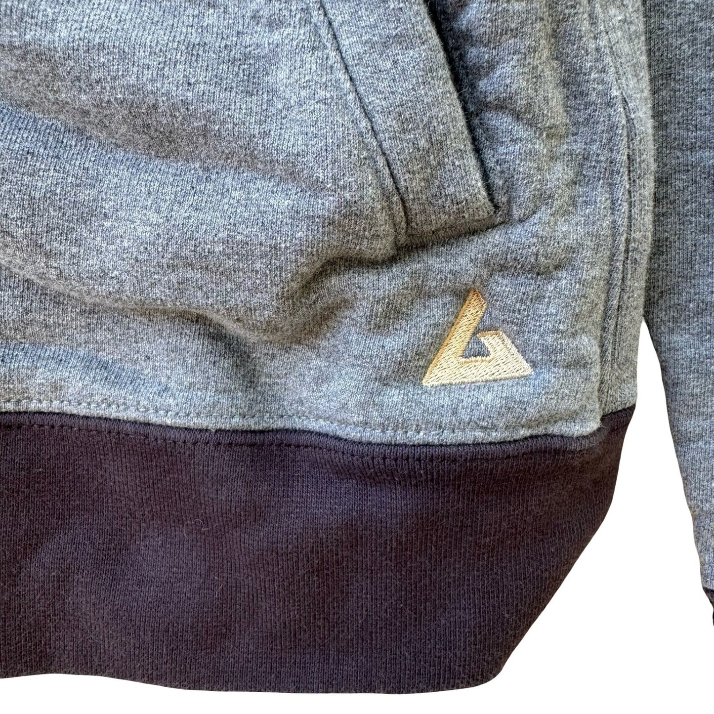 American Giant 100% Cotton Sustainable Gorpcore Full Zip Sweatshirt Grey S USA