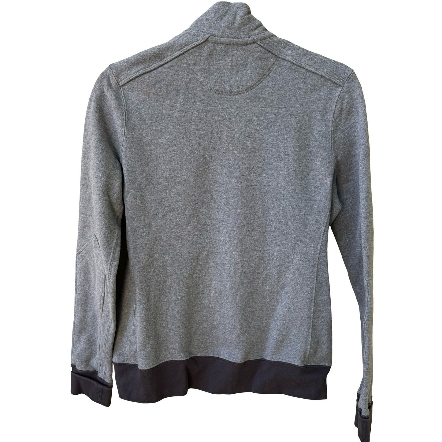 American Giant 100% Cotton Sustainable Gorpcore Full Zip Sweatshirt Grey S USA