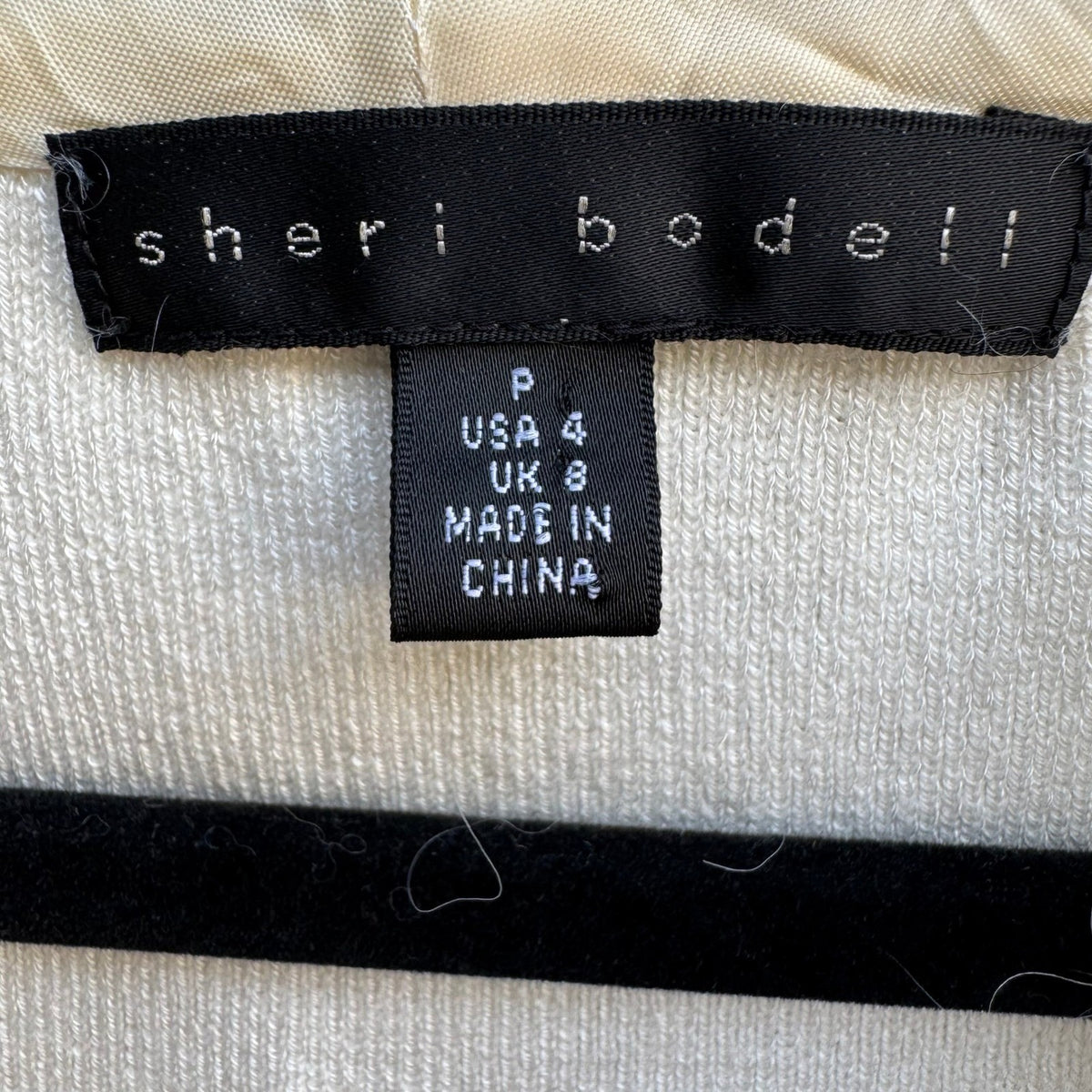 Sheri Bodell Y2K Coquette Mob Wife Mongolian Lamb Fur Trim Glam Luxury Cardigan