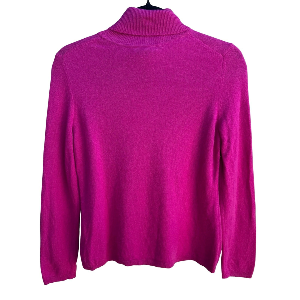 Charter Club 2 Ply Cashmere Quiet Luxury Preppy Cozy Turtleneck Sweater Pink M