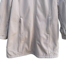 Switch Calvin Klein Womens Hooded Beige Zip Pockets Velcro Cuff Water Resistant Coat XL 3 image