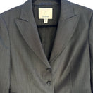 Switch Faconnable Old Money Italian Minimalist Blazer Jacket Quiet Luxury Grey Womens 8 3 image