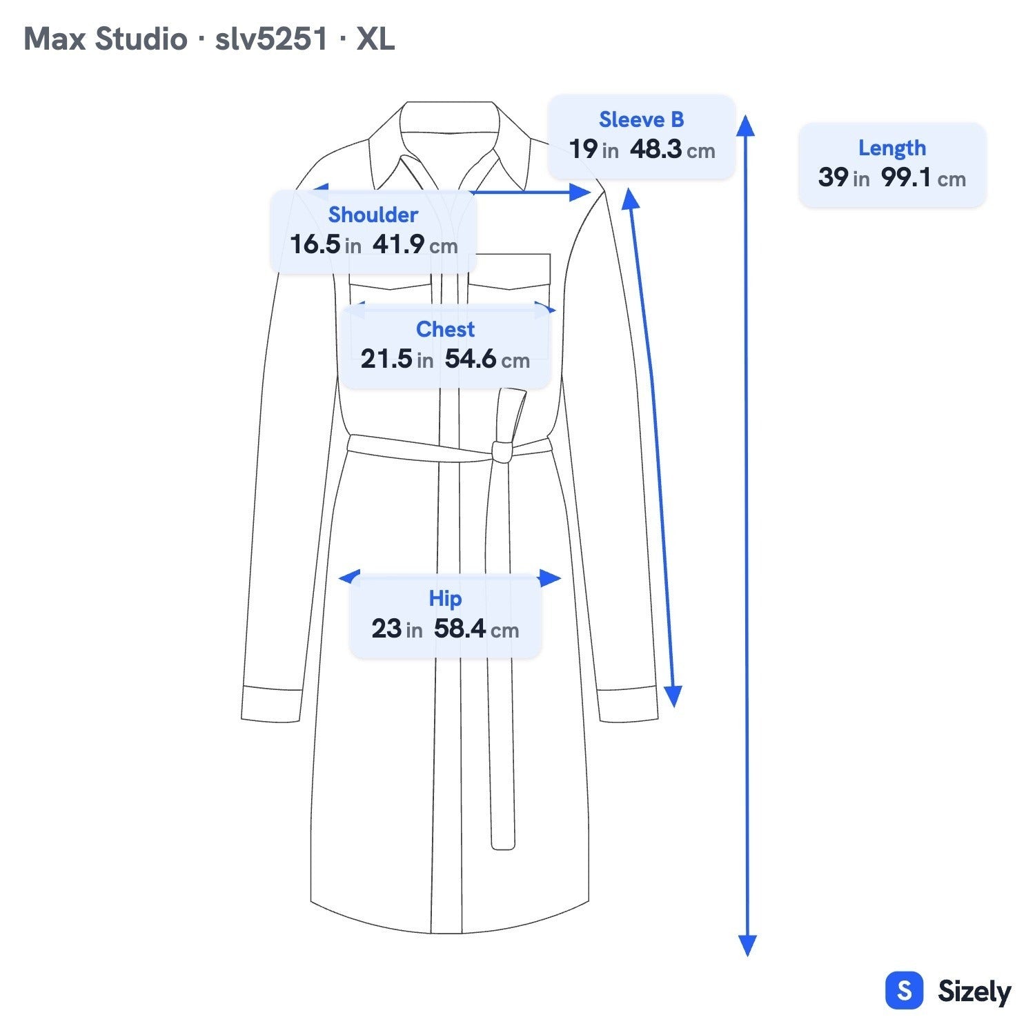 Max Studio Mod Geometric Chain Print 3/4 Sleeve Jersey Knit Shirt Dress Black XL