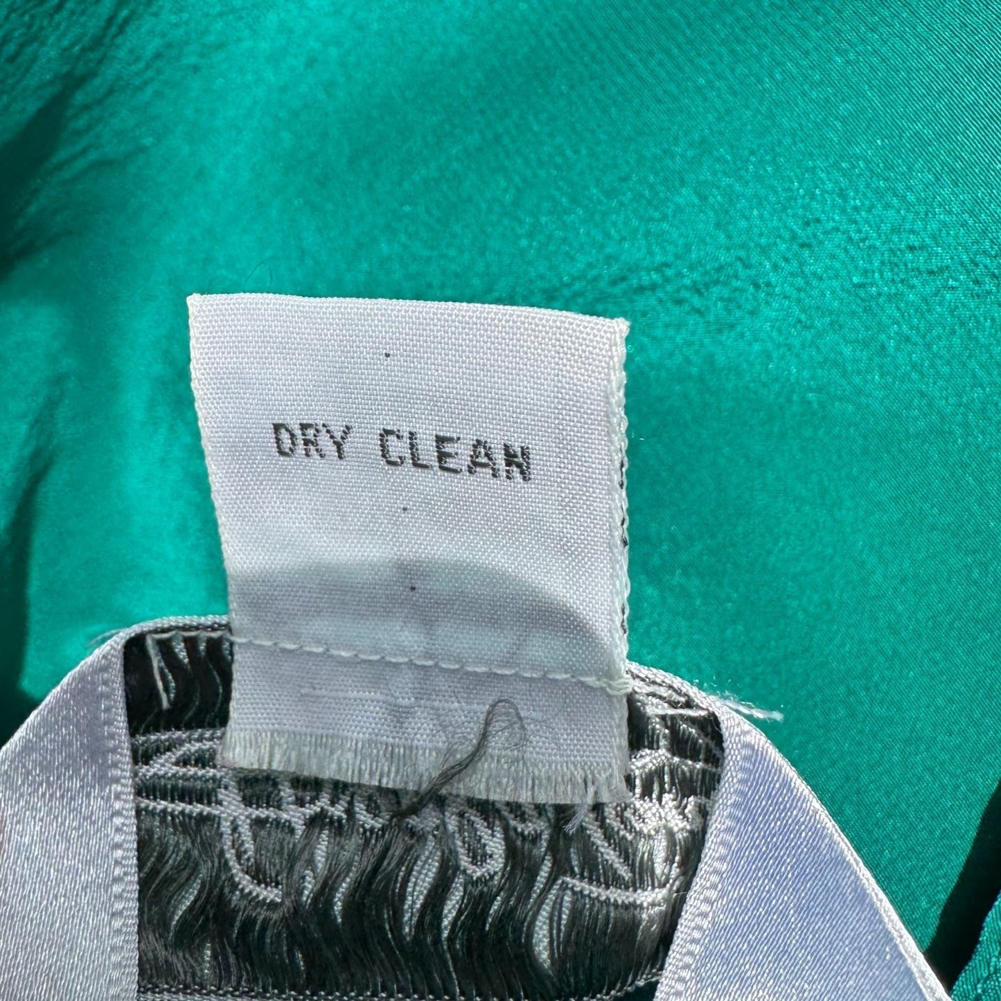 Angela Tong Womens Silk Sleeveless Lightweight Minimalist Green Blouse Top 6