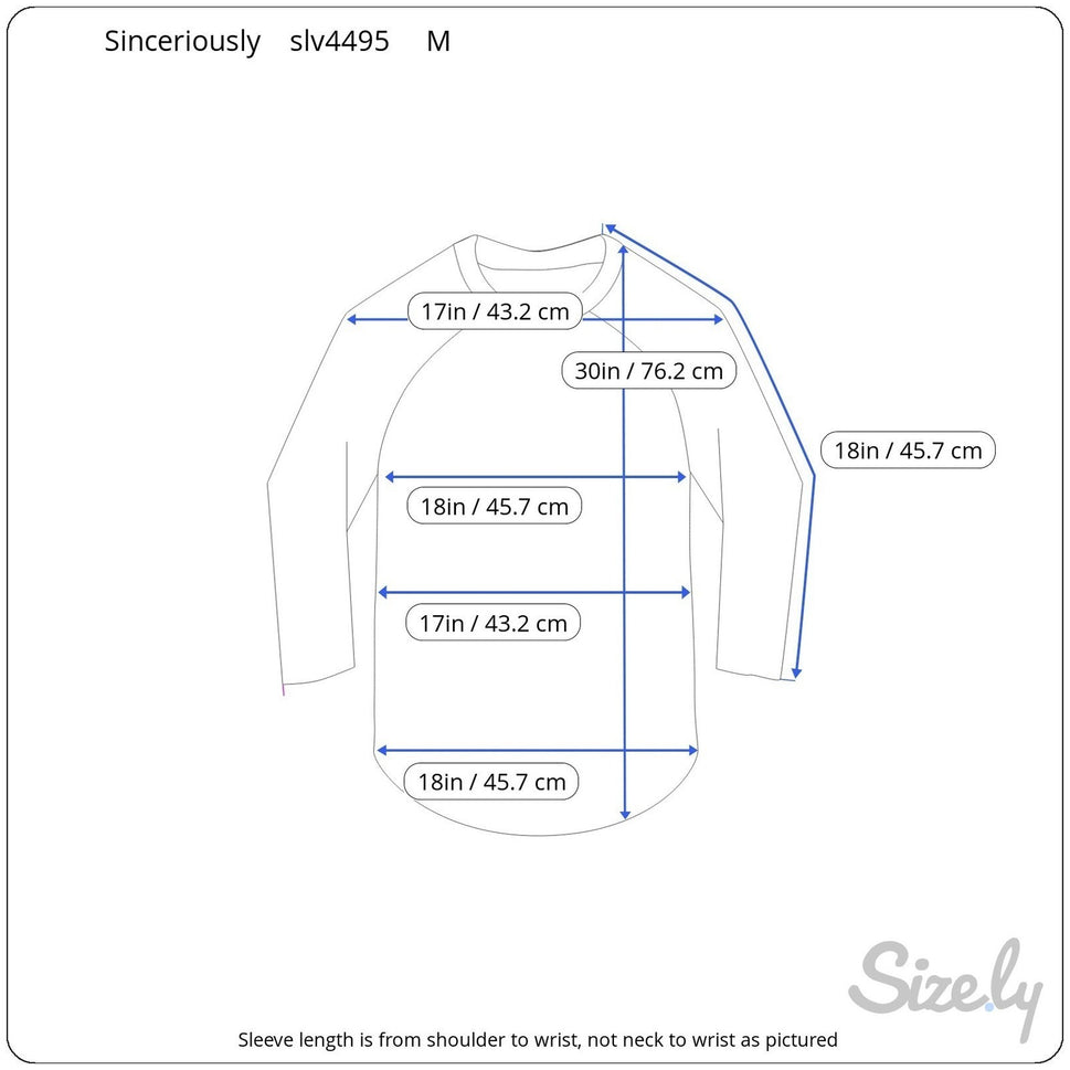 American Apparel Sinceriously Dictionary Art Raglan Indie Baseball Graphic Tee M