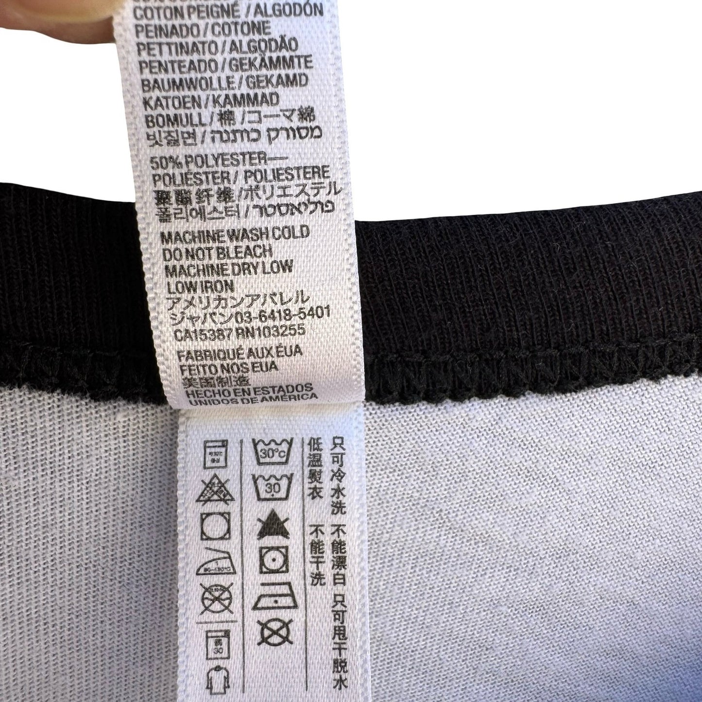 American Apparel Sinceriously Dictionary Art Raglan Indie Baseball Graphic Tee M