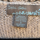 Switch Doki Geki Y2K Boho Fairycore Bell Sleeve Pointelle Bobble Knit Tunic Sweater S 2 image