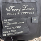 Switch Terry Lewis Classic Luxuries Black Suede Leather Maxi Skirt T5019-001 Womens 6P 2 image