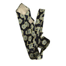 Switch Cesare Balzano Vintage Floral Abstract Pattern Silk Navy Yellow Tie Necktie 2 image