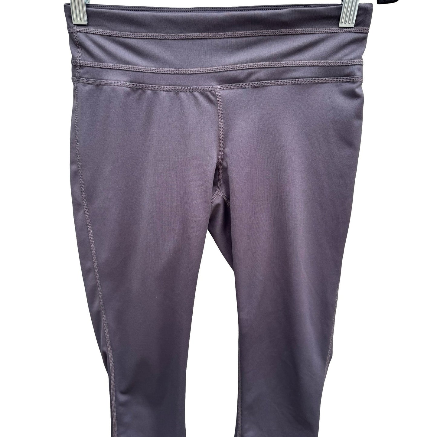 Ideology Gray Performance Capri Leggings Workout Yoga Pants Hidden Pocket XS