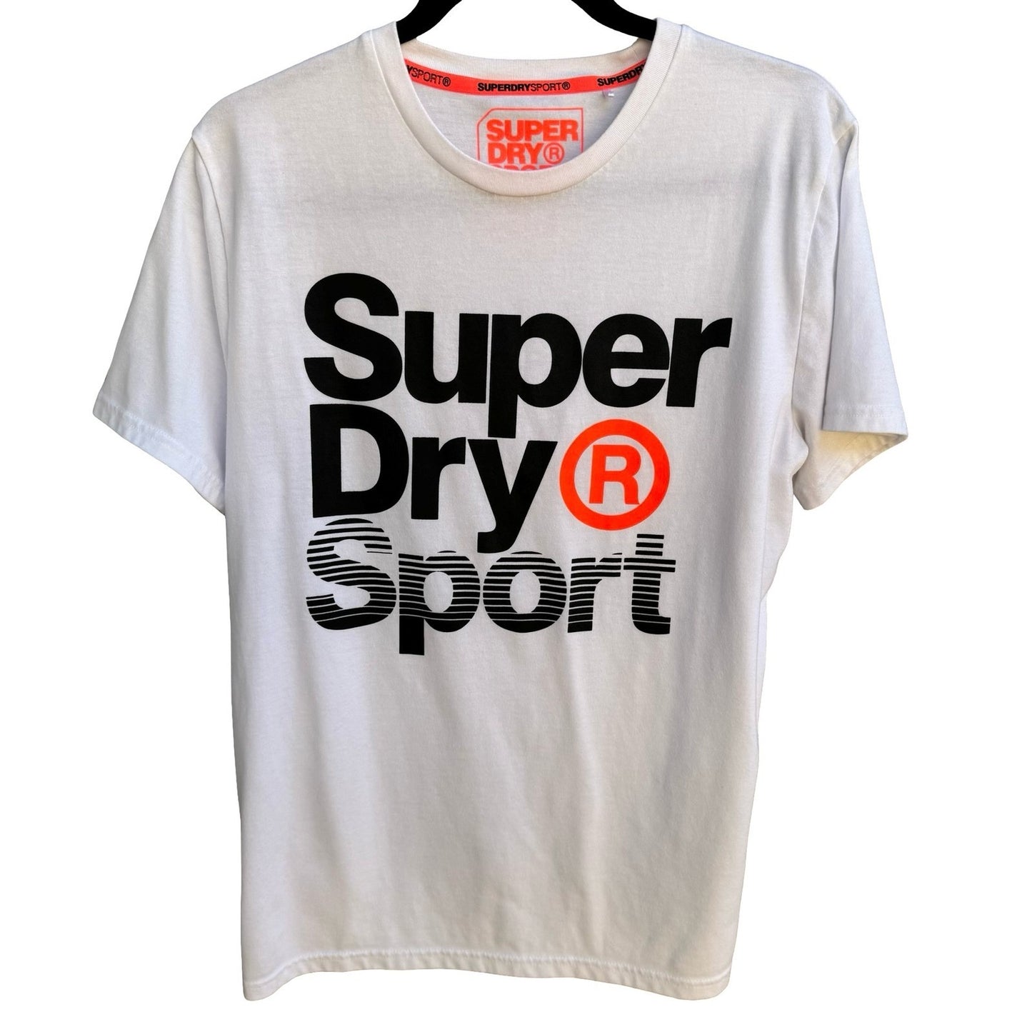 Superdry Sport Graphic Streetwear Athleisure Urban J Fashion Shirt White Mens L