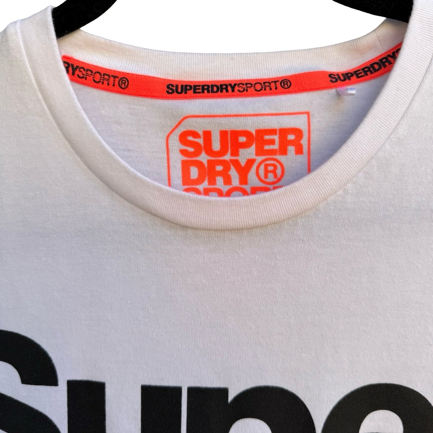 Superdry Sport Graphic Streetwear Athleisure Urban J Fashion Shirt White Mens L